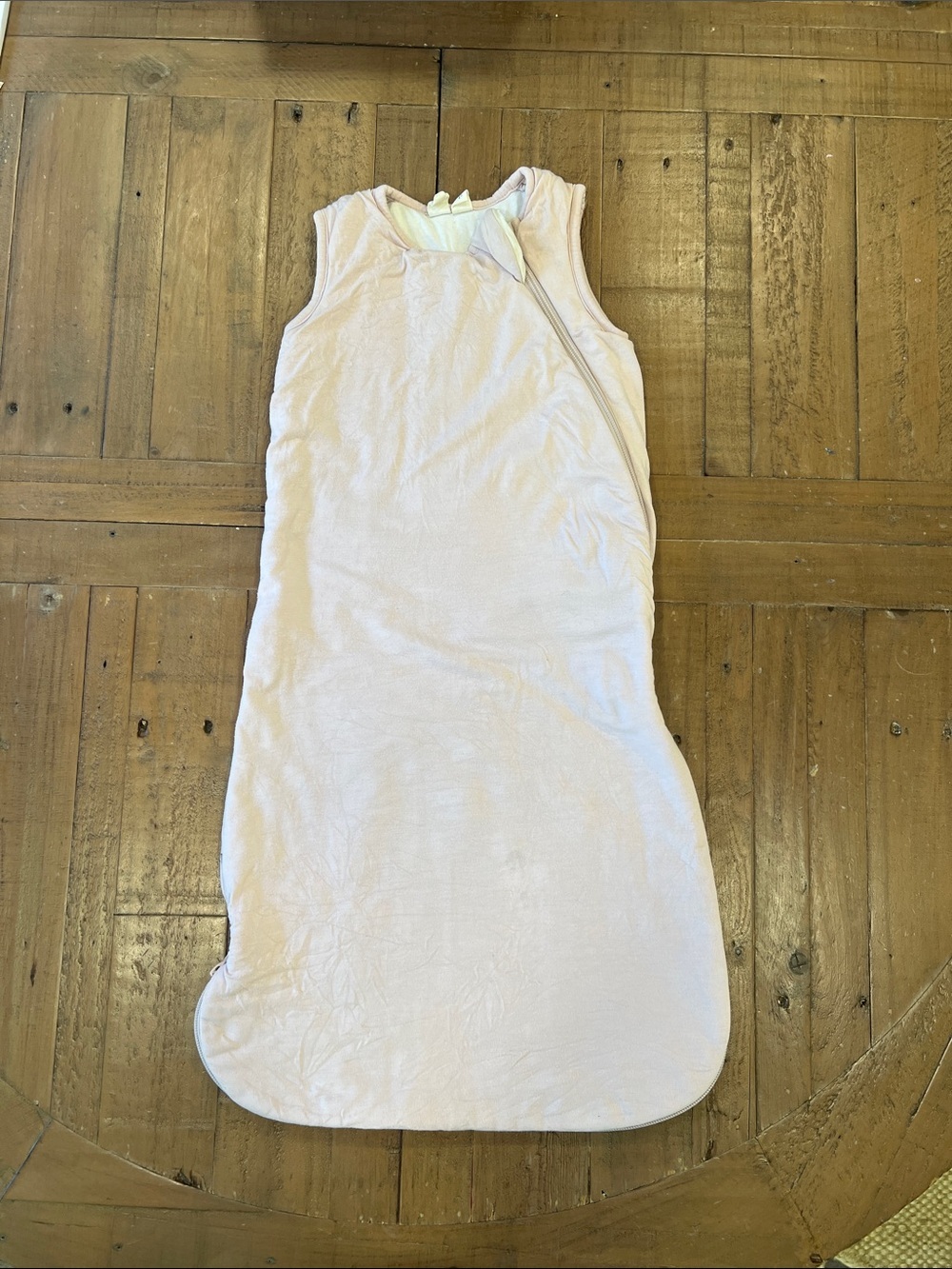 Kyte baby bamboo sleep sack 1.0 TOG 0-6 months pale pink